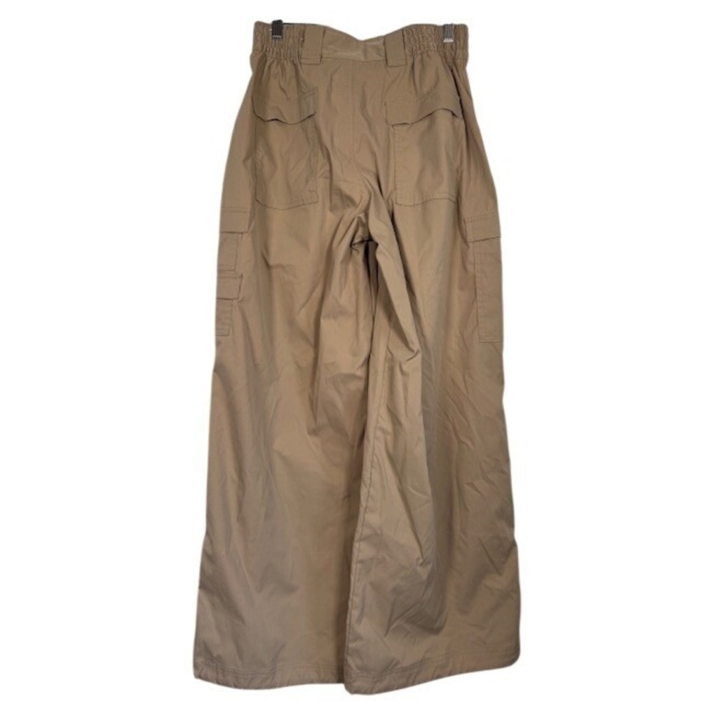 NWOT‎ Jordan Flight Cargo Pants Tan Wide Leg Drawstring Womens - Medium - Picture 11 of 16